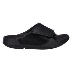 OOFOS OOAHH SPORT FLEX Unisex Freizeitsandalen MATTE BLACK