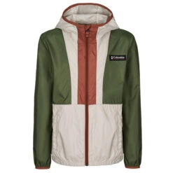 Columbia BACK BOWL HOODED WINDBREAKER Kinder Windbreaker CANTEEN, DARK S