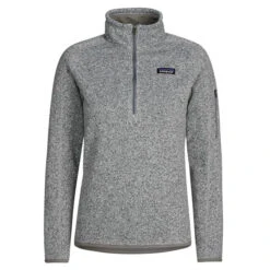 Patagonia W' S BETTER SWEATER 1/4 ZIP Damen Fleecepullover BIRCH WHITE