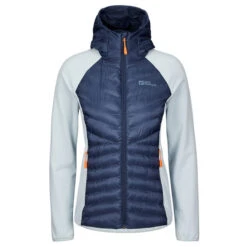 Jack Wolfskin ROUTEBURN PRO HYBRID W Damen Isolationsjacke EVENING SKY