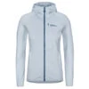 Jack Wolfskin KOLBENBERG HOODED FZ W Damen Fleecejacke SOFT BLUE