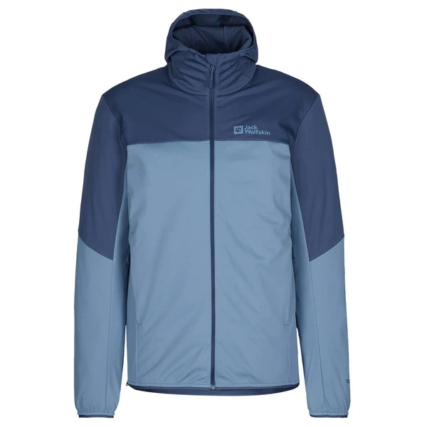 Jack Wolfskin FELDBERG HOODY M Herren Softshelljacke ELEMENTAL BLUE 3 Jack Wolfskin FELDBERG HOODY M Herren Softshelljacke ELEMENTAL BLUE