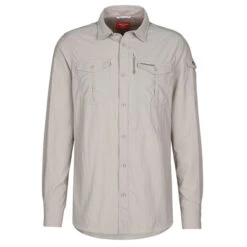 Craghoppers NOSILIFE ADVENTURE LONG SLEEVED SHIRT III Herren Outdoor Hemd PARCHMENT