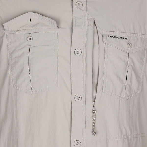 Craghoppers NOSILIFE ADVENTURE LONG SLEEVED SHIRT III Herren Outdoor Hemd PARCHMENT 6 Craghoppers NOSILIFE ADVENTURE LONG SLEEVED SHIRT III Herren Outdoor Hemd PARCHMENT – Bild 4