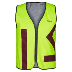Wowow URBAN CITIZEN JACKET Unisex Weste YELLOW-RED