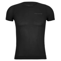 Falke UL C SHORTSLEEVED SHIRT REGULAR M Herren Funktionsunterwäsche BLACK