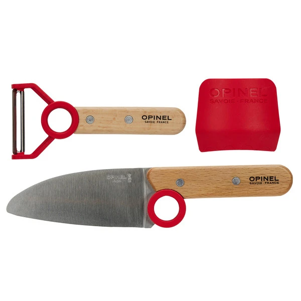 Opinel LE PETIT CHEF KINDER KÜCHENMESSER-SET, 3-TEILIG Kinder Küchenmesser ASSORTED 3 Opinel LE PETIT CHEF KINDER KÜCHENMESSER-SET, 3-TEILIG Kinder Küchenmesser ASSORTED